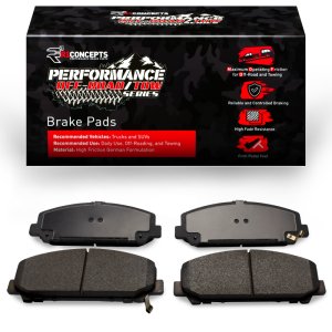 Nissan Titan Brake Pads - Front - R1 Concepts - Off-Road/Tow - `05-`24
